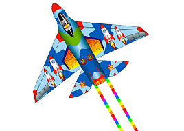 Змей воздушный FG250923034С Самолет 100см