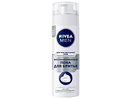 Пена для бритья Nivea 200мл Восстанавливающая для чуствительной кожи М