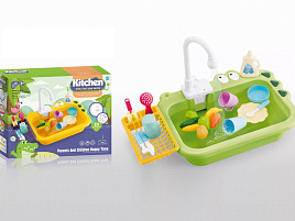 Игровой набор WD-P23 Раковина, на бат.