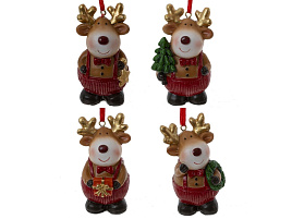 Подвеска полистоун Олень 7,5см 807927