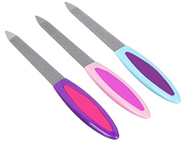 Пилочка для ногтей метал.13см 305-186