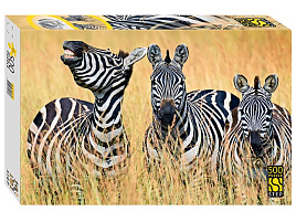 Пазл 500эл. Зебры 91070