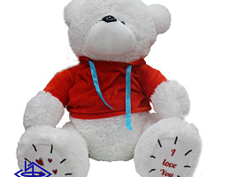 Мягкая игрушка Медведь Тед в кофте 50см Б.70