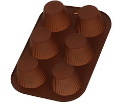 Форма для запекания силикон Y4-4965/396044/1976 прямоуг. шоколад 17,5*25,5см