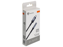 Кабель SoundCore IP-AUX(F) черный переходник 931-639