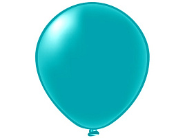 Шар надувной 12 пастель бирюзовый (50шт) ч06533