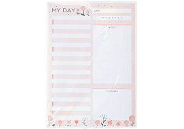 Блок для записей Meshu MS_46568 (To Do list) 14,8*21,0см (А5), 50л., "Meadow", насклейке