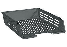 Поддон для бумаг Стамм ЛТГ-30572 "XXL", тонированный черный