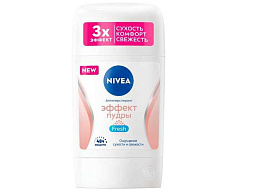 Дезодорант Nivea 50мл стик Эффект пудры(Nivea)3554