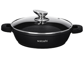 Сотейник 24см SATOSHI 846-412/1130 2,5л литой алюминий с/кр