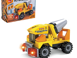 Конструктор Брик 1035380 Строители Бетономешалка 29дет.