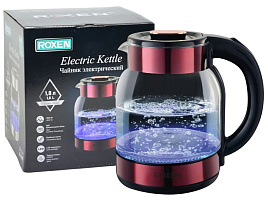 Электрочайник ROXEN RX-707 Red 1.8л.