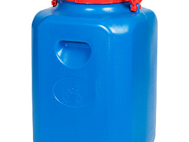 Бочка 50л квадрат цветная 5449