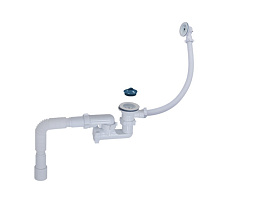 Сифон для ванны 40*40/50 Сантехпродукт Е-60081