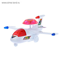 Заводная 485108 Самолет, свет, звук