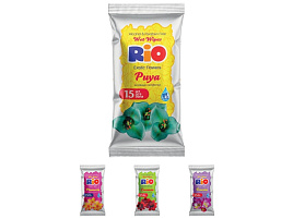 Влажные салфетки Rio 15шт Цветы