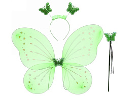 Карнавальный набор 770-0424 Фея зеленый (крылья)
