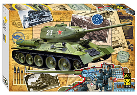 Пазл 500эл. Танк Т-34 91067