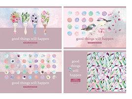 Альбом для рисования 40л. BG АР4ск40 10928 "Прекрасные моменты"