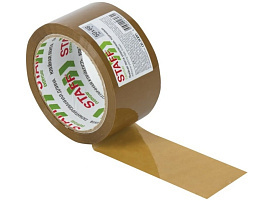 Скотч 50*66 (66м) STAFF 440159 КОРИЧНЕВАЯ, 40 микрон