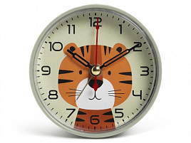 Будильник В7-034 Тигренок оливковый