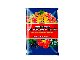 Грунт для растений Томаты и Перцы Сам себе агроном 10л