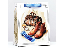 Упаковочная сумочка 18*23 10165936 Поздравляю