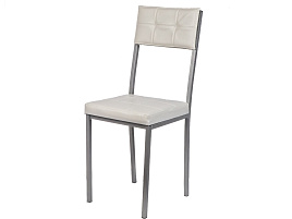 Стул Олимп 467083 белый на хроме