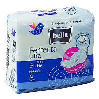 Прокладки Белла перфект Ultra Blu макси 8шт. софт 6к.5956