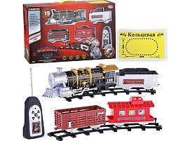 Железная дорога 0661 свет, звук, дым