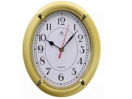 Часы настенные Atlantis 26*22 TLD-6070 золото