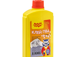 Клей ПВА Мульти-Пульти КЛ_16125 "Енот в Японии", 150г