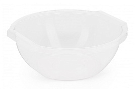 Миска пластик 3л М8552 Стиль прозрачная