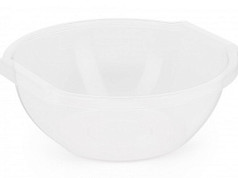 Миска пластик 3л М8552 Стиль прозрачная