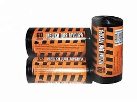 Мешок для мусора Амиго ПВД 60л 20шт. 35мкм 19022