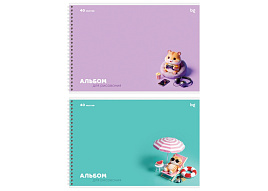 Альбом для рисования 40л. на спирали BG АР4гр40 62718 "Мульт"