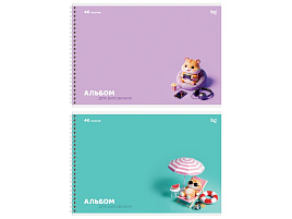 Альбом для рисования 40л. на спирали BG АР4гр40 62718 "Мульт"