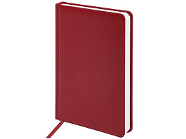 Ежедневник А5 BRAUBERG 123427 недат. "Profile", под фактурную кожу, 160л., бордовый