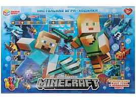 Настольная игра ходилка 8817 По мотивам Minecraft
