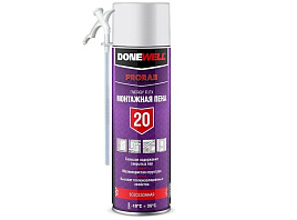 Пена монтажная KUDO Donewell Бытовая 650мл Energy Flex Всесезон 8452