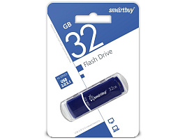 Флеш-драйв Smart Buy 32Gb SB32GBCRW-Bl Crown Blue синий