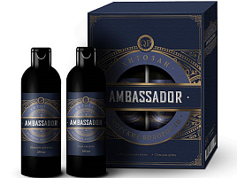 Набор мужской №112 0Ambassador(гель д/д+шамп) 3814