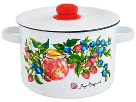 Кастрюля эмаль 2,9л 1с16с/1 Конфитюр