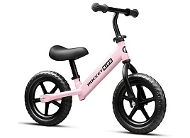 Беговел d12 R0044NEW-PK Rocket розовый