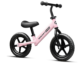 Беговел d12 R0044NEW-PK Rocket розовый