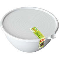 Набор мисок 2шт С862 светло-серый