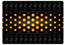 Настольное покрытие детское ArtSpace ПП_25690 "Black", 28,3*19,7см