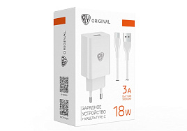 Зарядное устройство Type-C.3A USB-A 916-409