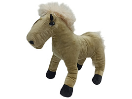 Мягкая игрушка Лошадка Ириска 35см Б.62