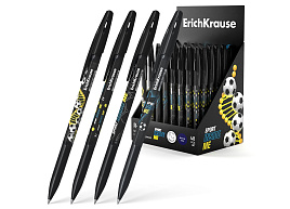 Ручка Erich Krause 61271 R-301 Stick&Grip Sport DNA 0.7, цвет чернил синий